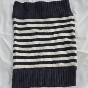 Striped Knit Scarf